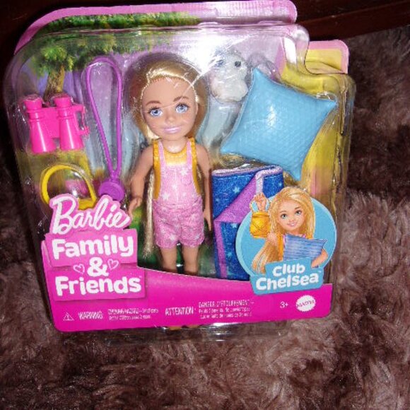 Barbie Bundle-New Family & Friends Club Chelsea Camping and Mini Barbie Land - Picture 3 of 6